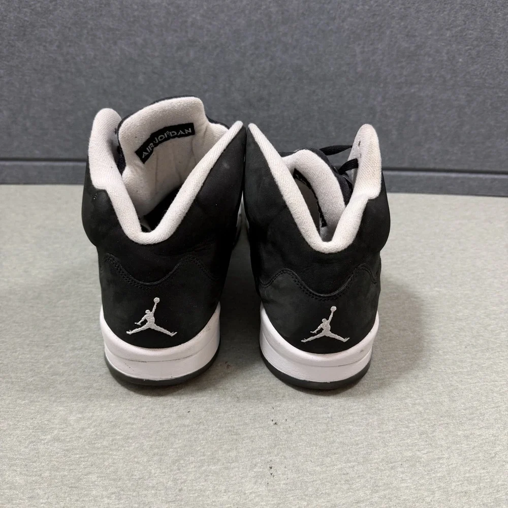 Jordan Retro 5 Oreo Size 14 Black White CT4838-011 Moonlight Sneakers Mens